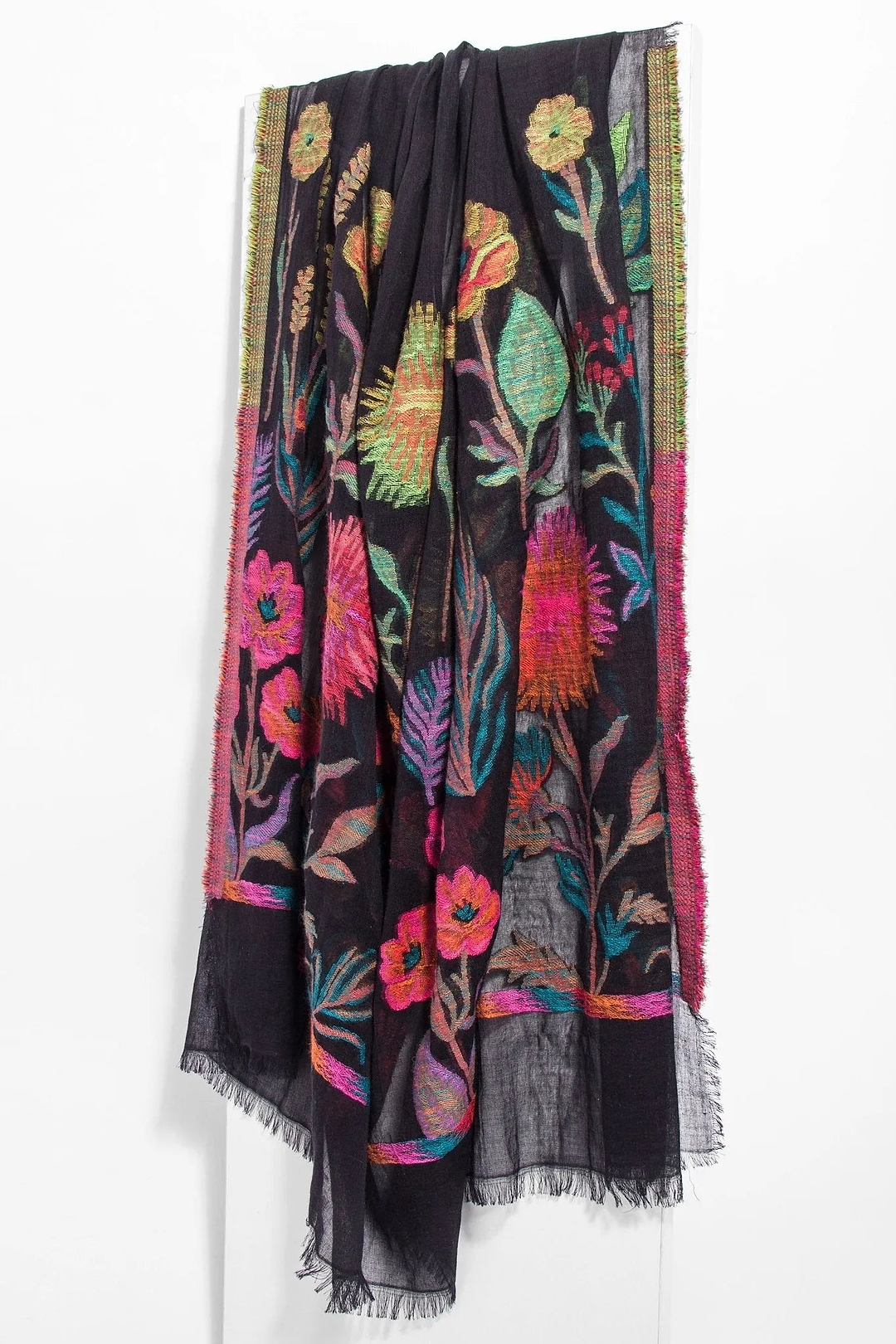Psychedelic Scarf Black