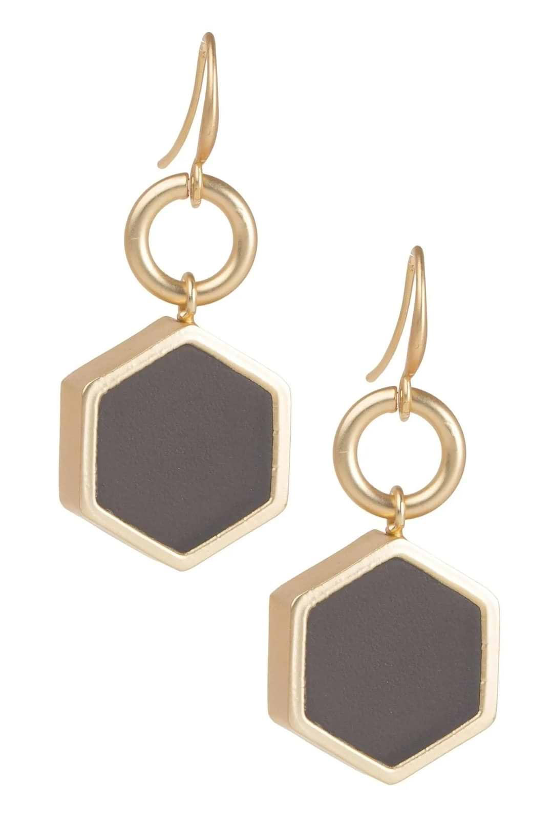 Kiera Statement Earring Dim Gray