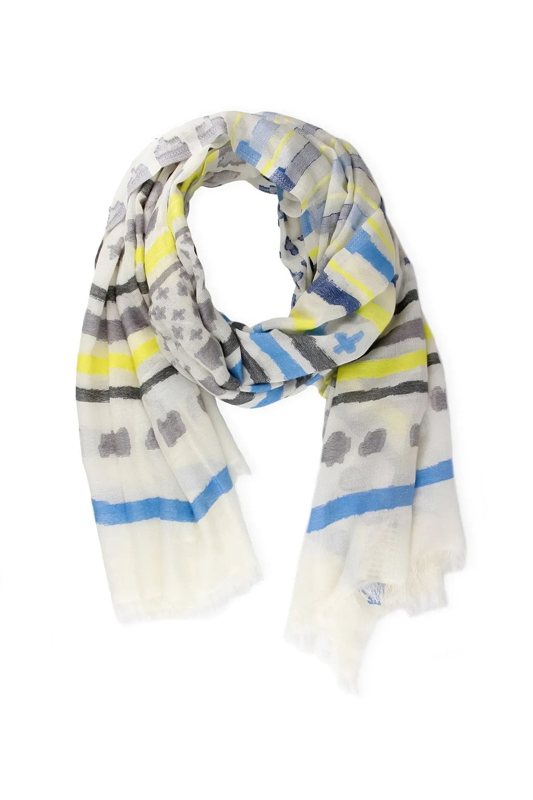 Crossing Paths Scarf Light Multi