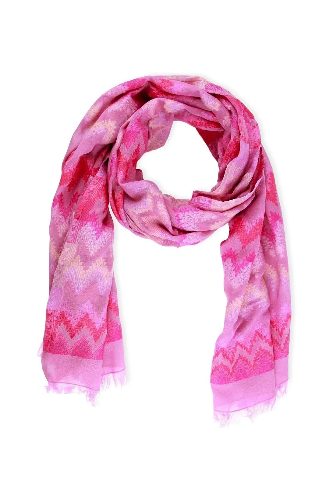 小物 Pasterip Battenberg lace multiway scarf Pink and purple 小物 Pasterip Battenberg lace multiway scarf Pink and purple