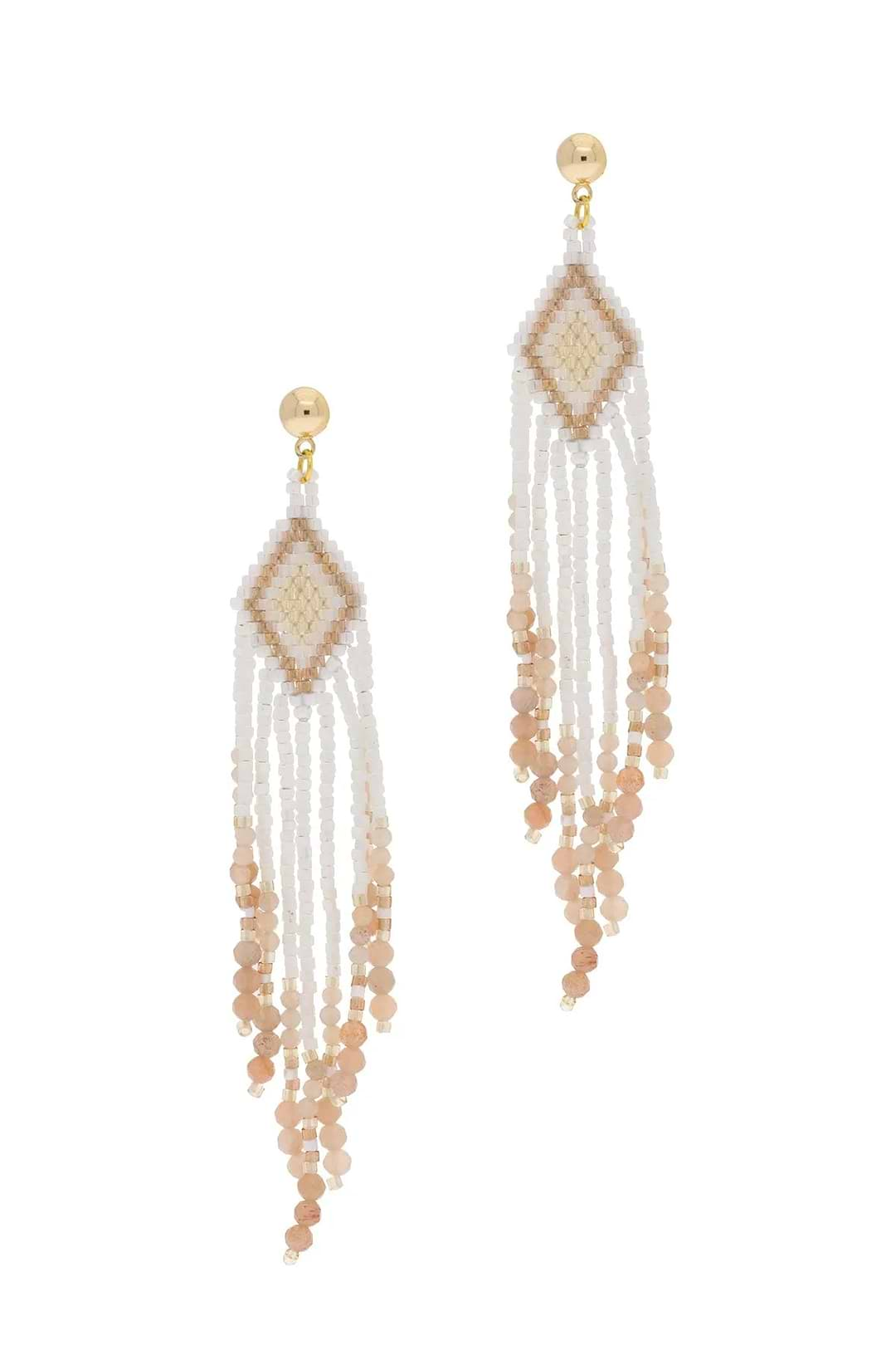 Cavo Dangle Earring Blanched Almond