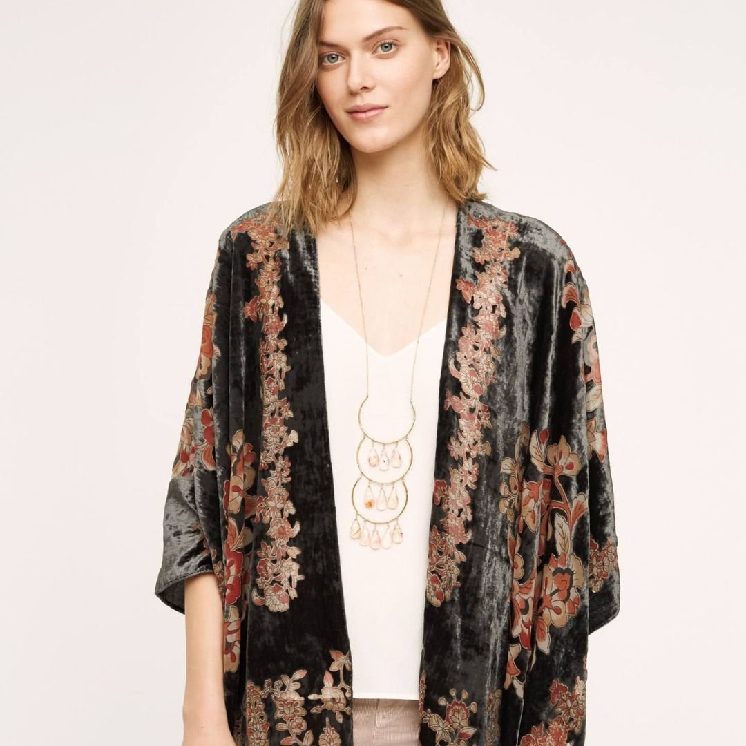 Velvet Kimono