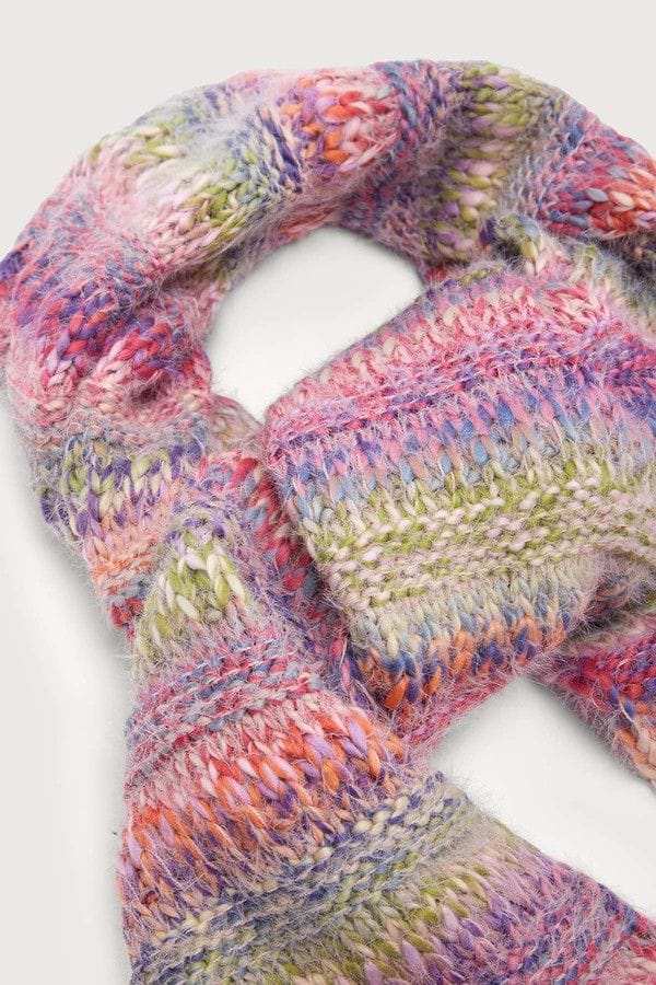 Multicolored Knit Scarf – SAACHI