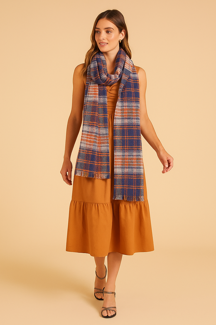 Falkirk Scarf Dark Multi