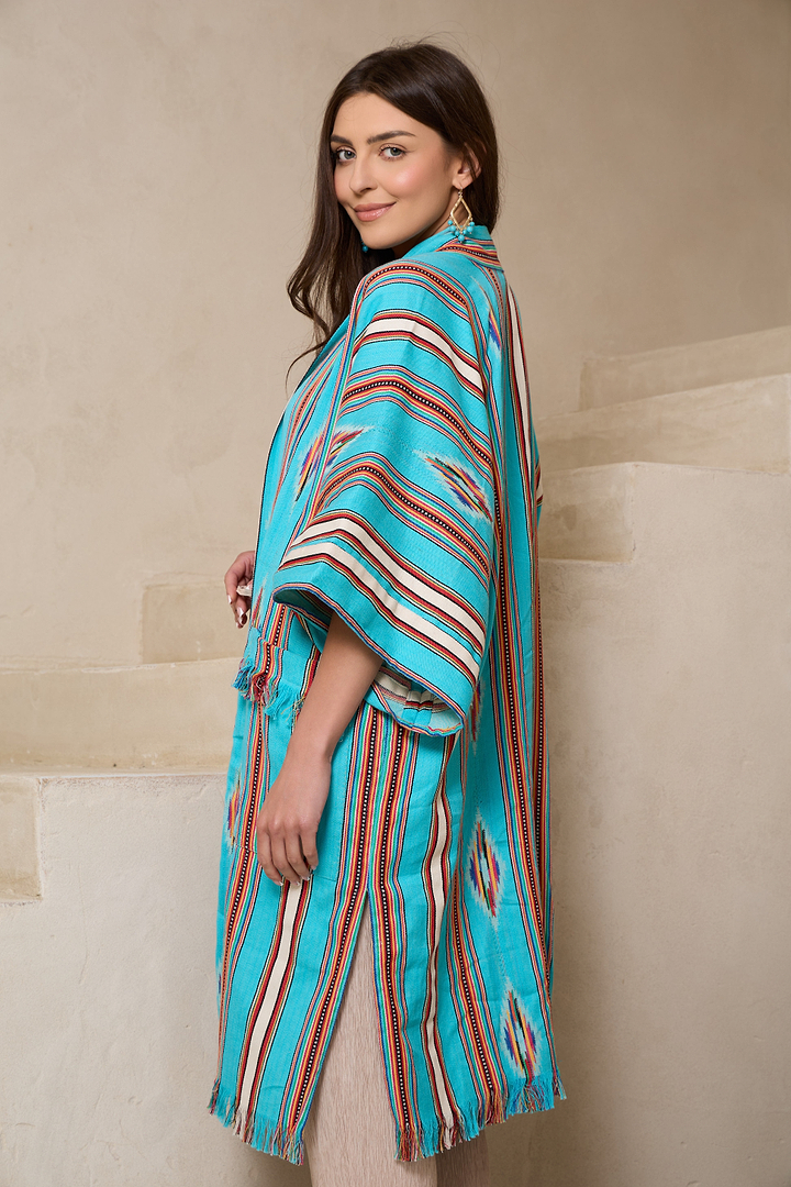 Margarita Ikat Striped Jacket