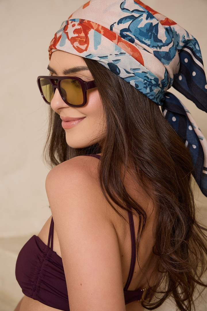Coastal Market Print Bandana