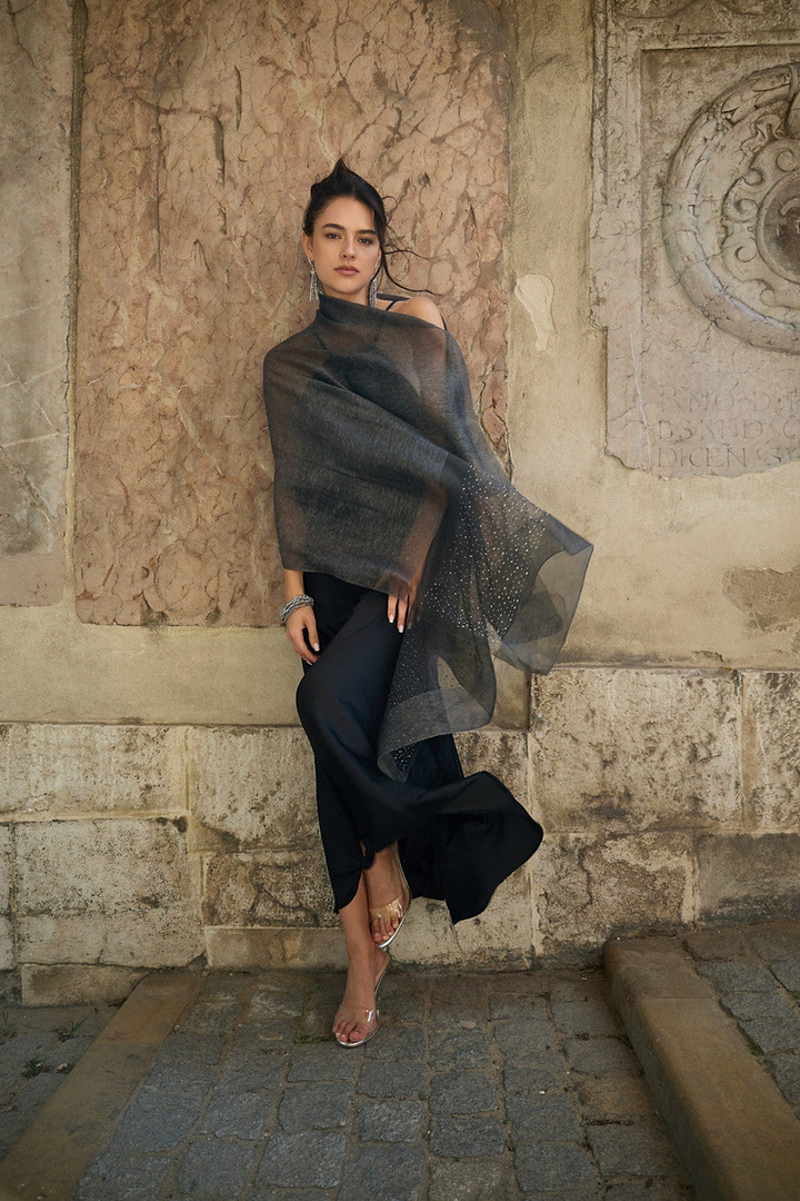Star Gazer Scarf - Dim Gray