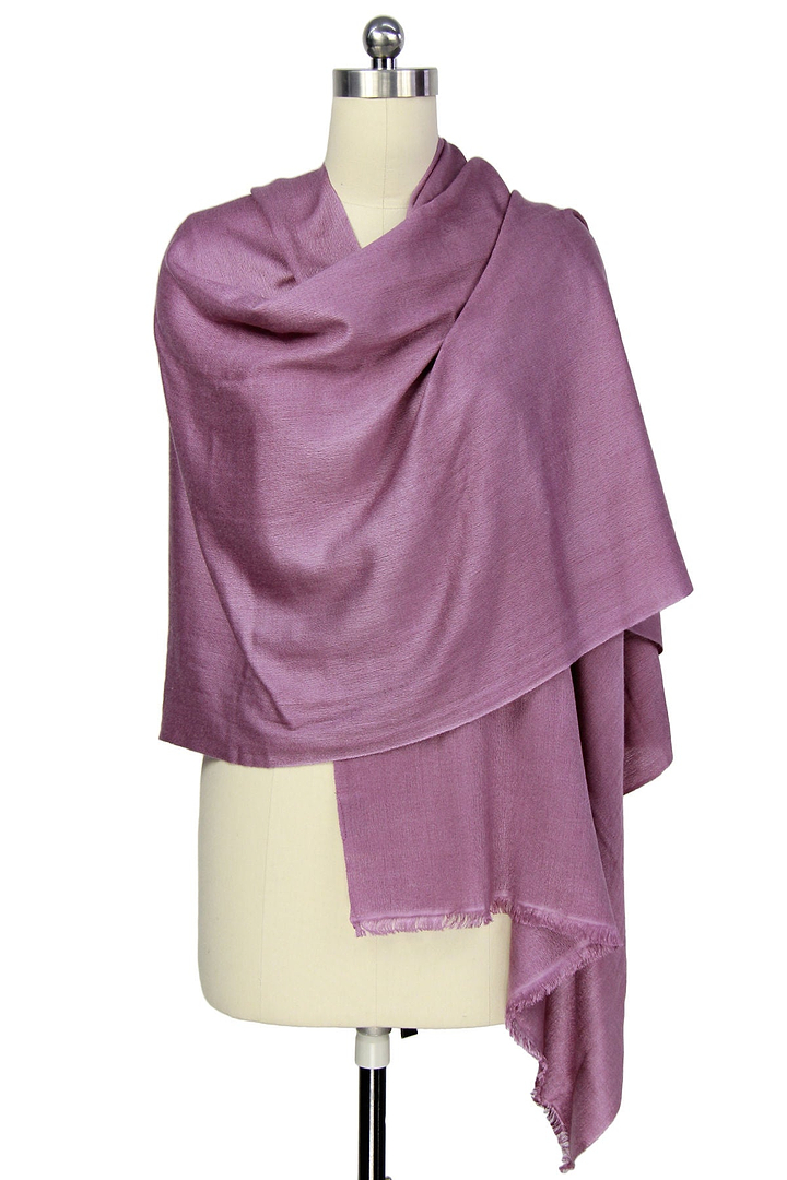 Eyelash Fringed Cashmere Scarf