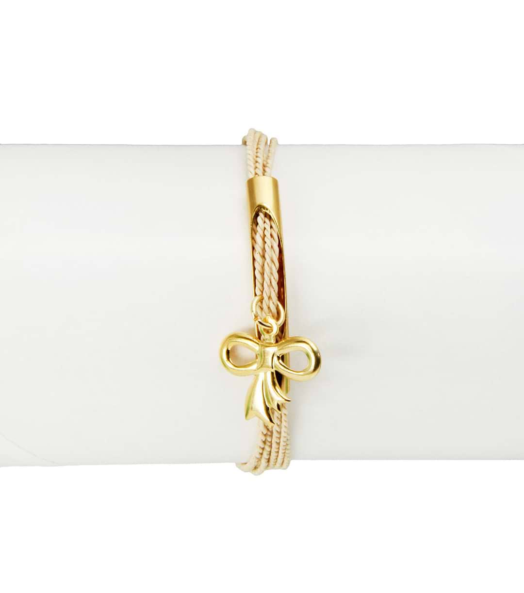 Golden Key Charm Bracelet (Set of 3)