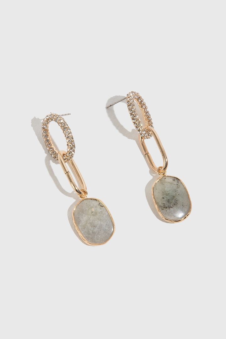 Estella Stone Dangle Earring