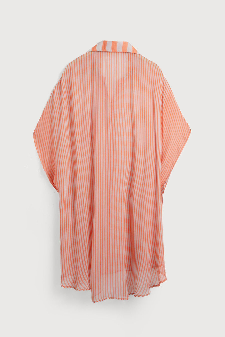 Flowy Striped Oversized Shirt