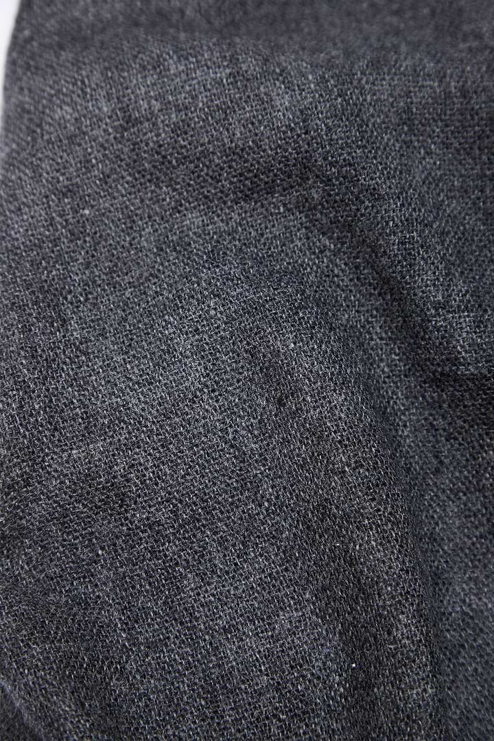 Delicate Wool Scarf dark charcoal