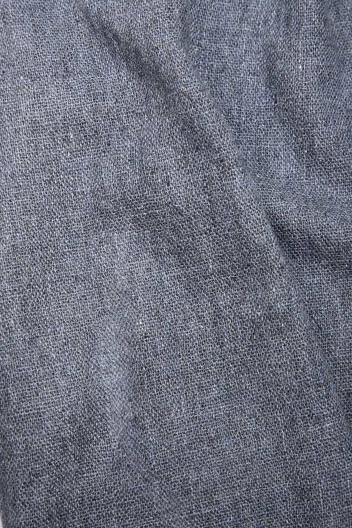 Delicate Wool Scarf light charcoal