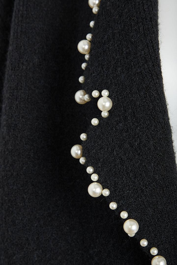 Pearl Trim Short Blazer