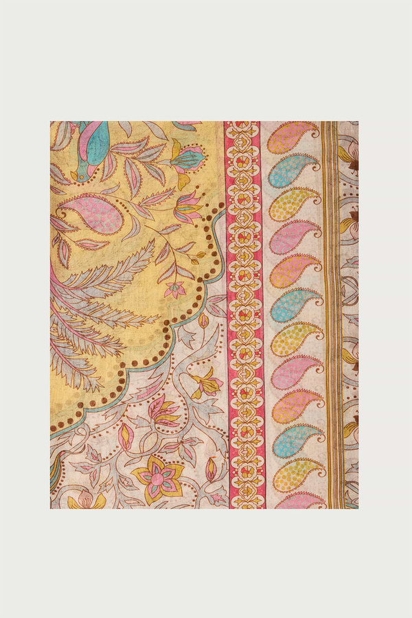 Paisley Palm Scarf - Multi