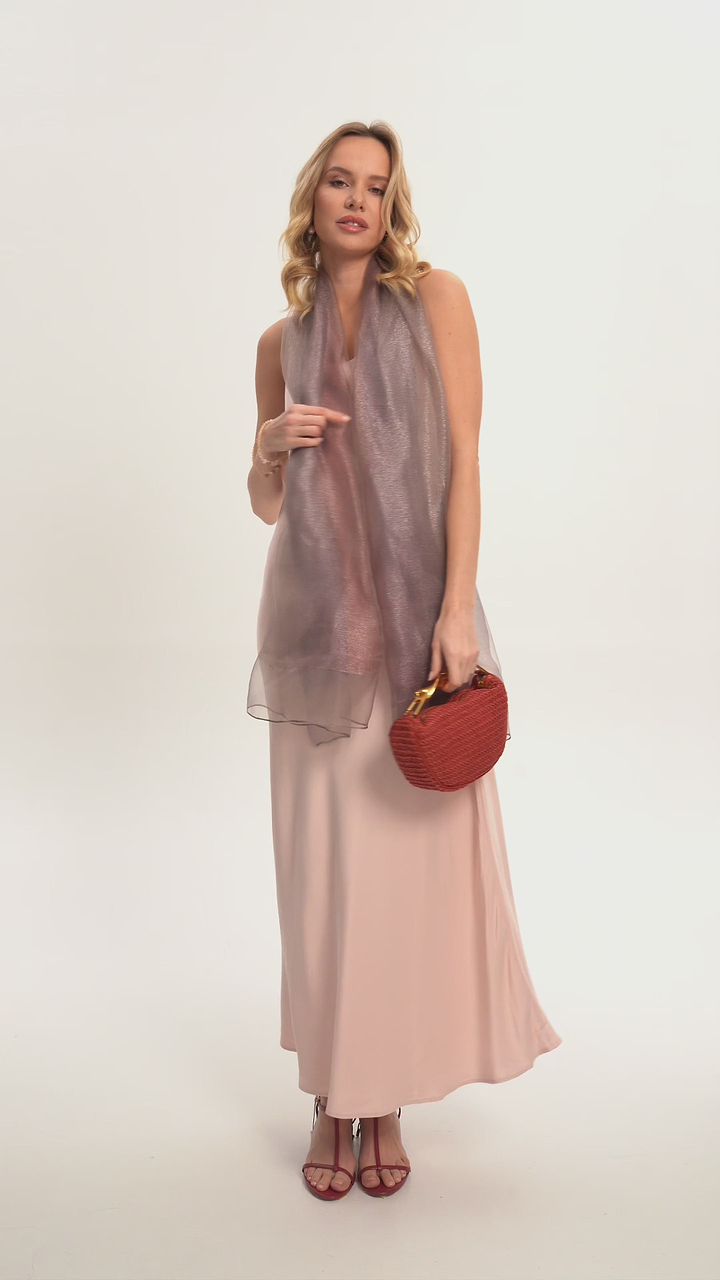 Silk Sparkle Wrap Scarf_Video