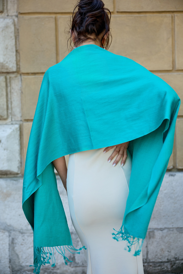 Satin Pashima Scarf
