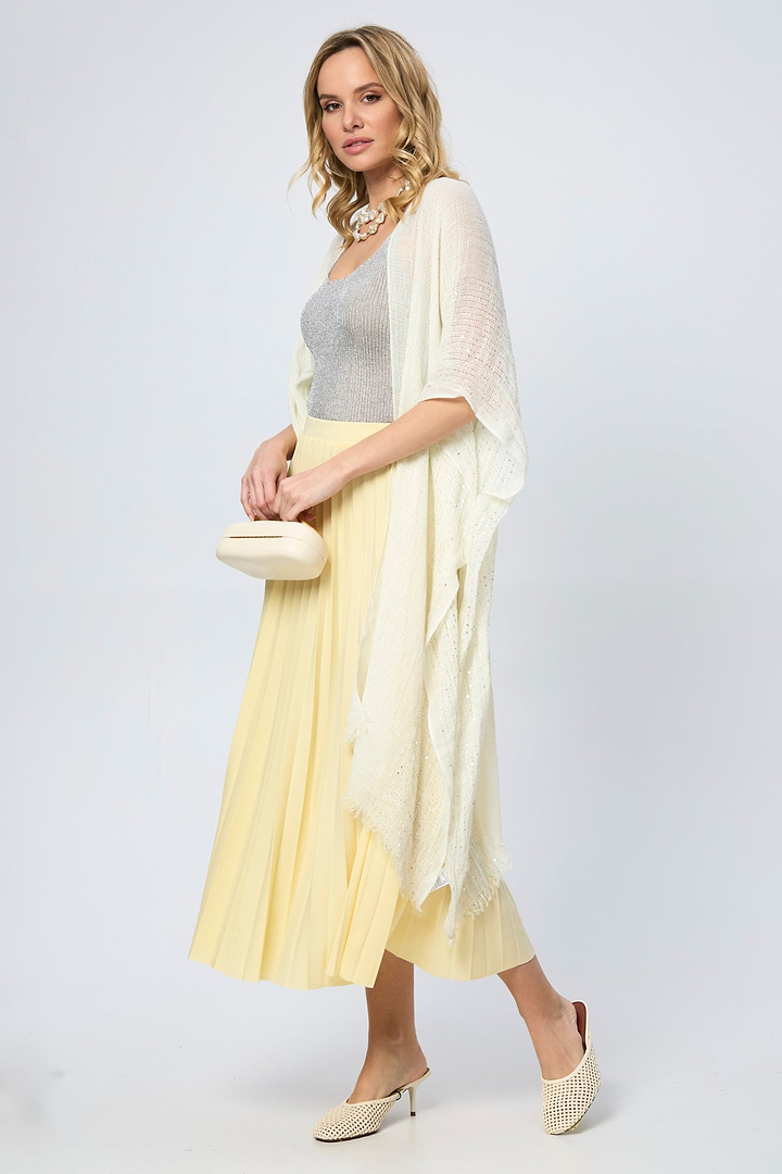 Shimmering Sequin Ruana
