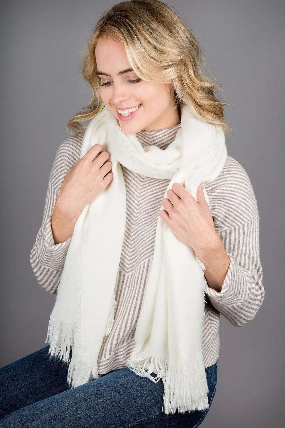 Arctic Scarf White