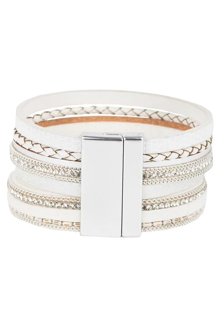 Santorini Pearl Bracelet White