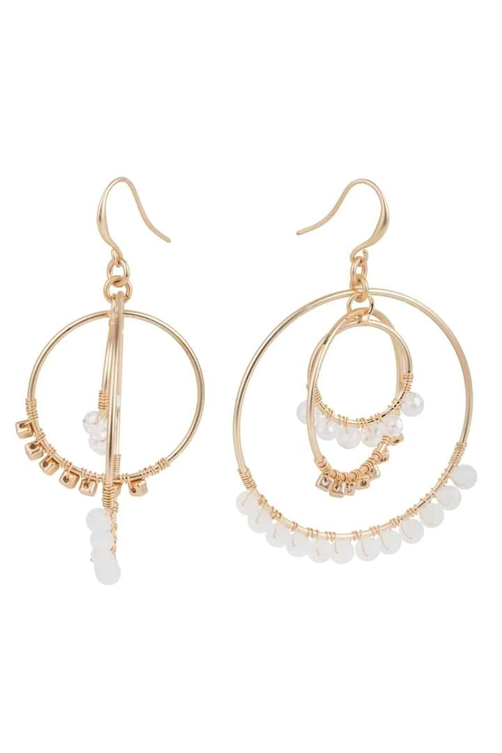 Scorio Earring White