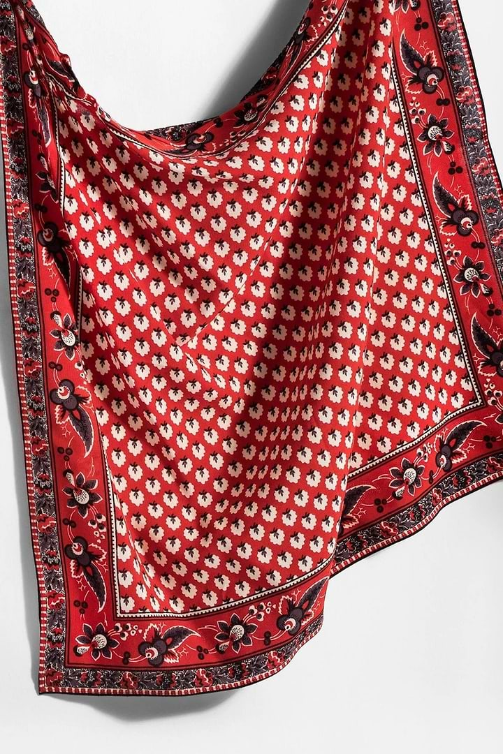 Kamala Cotton Bandana Red