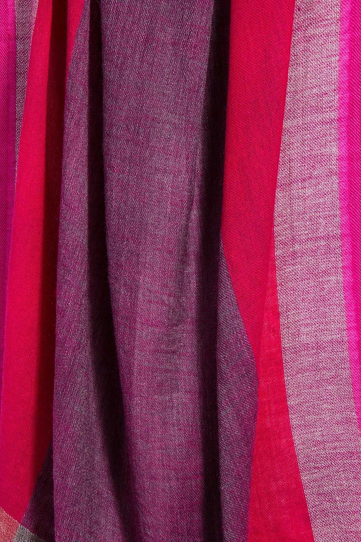 Annora Multi Tone Scarf Medium Violetred