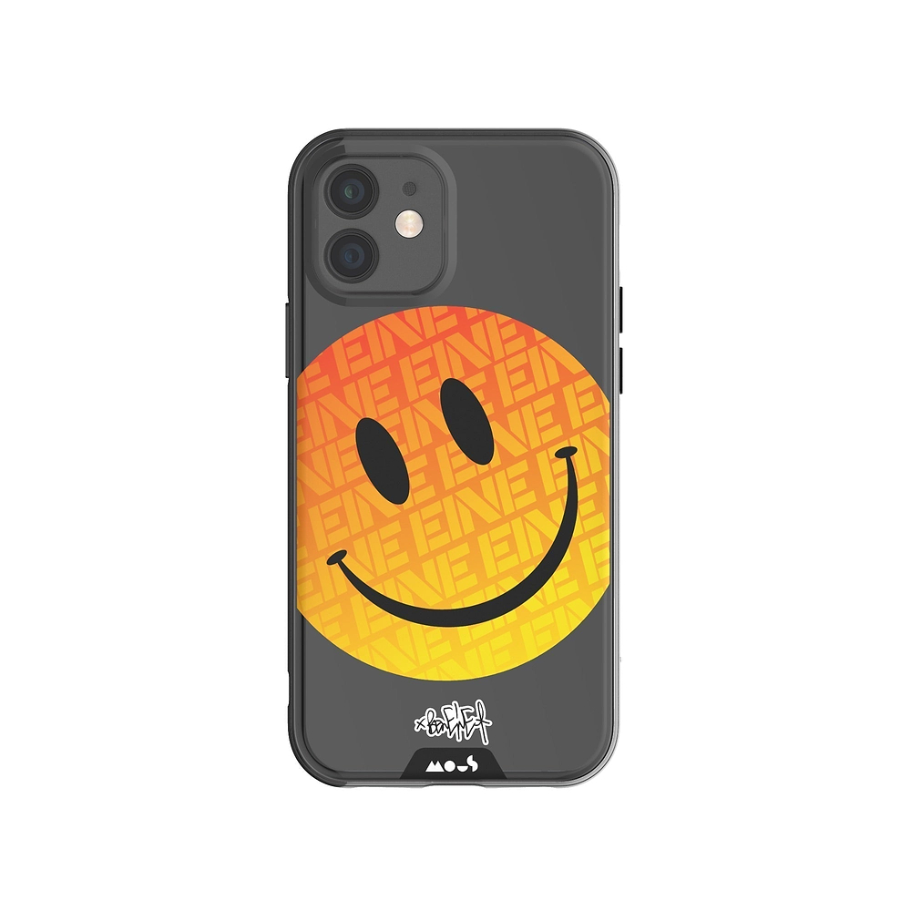 Ben Eine Orange Smiley Face Clear Schutzhülle | iPhone 12iPhone 12 mini