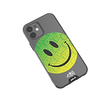 Clear Transparent iPhone Case Ben Eine Green Smiley Face Qi | iPhone 12,iPhone 12 mini