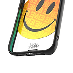 Ben Eine Orange Smiley Face Clear Protective Case | iPhone 13iPhone 13 miniiPhone 14iPhone 14 PlusiPhone 12iPhone 12 mini