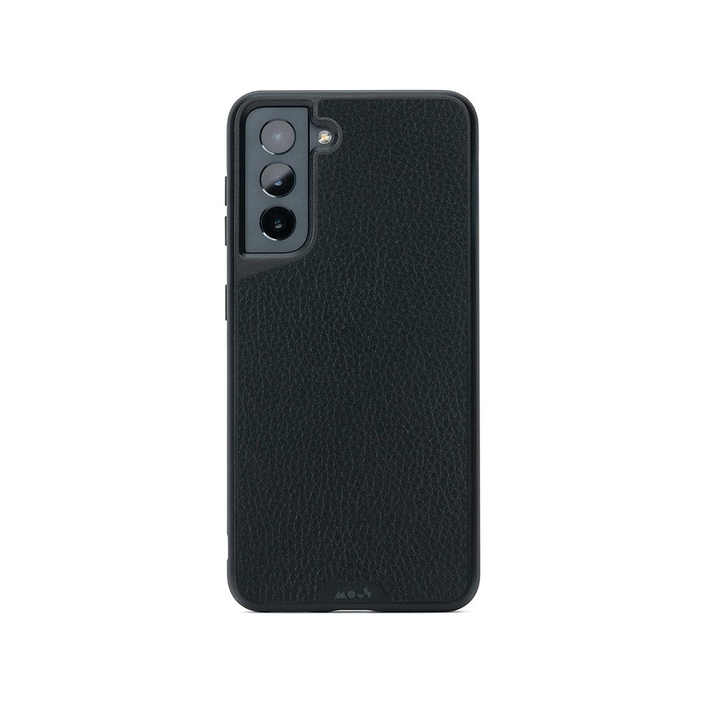 Black Leather Indestructible Galaxy S21 Case |Galaxy S21,Galaxy S21 FE