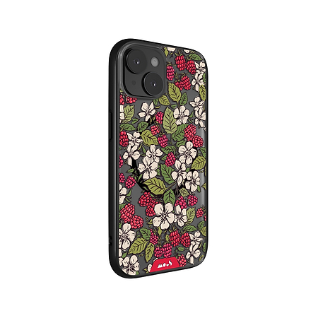 Baies Coque  protectrice - Clarity Magsafe x Fleurs