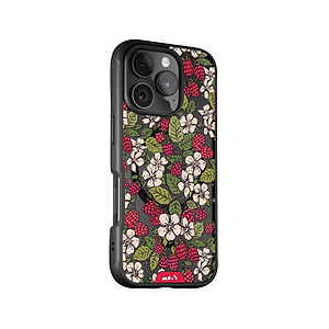 Baies Coque  protectrice - Clarity Magsafe x Fleurs
