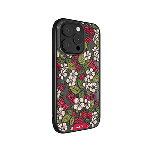 Berries Protective Phone Case - Clarity x Flowers