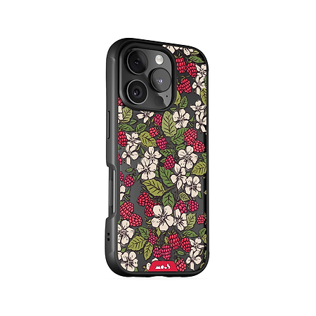 Berries Protective Phone Case - Clarity x Flowers