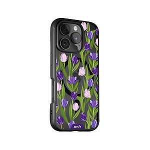 Tulips Protective Phone Case - Clarity Magsafe x Flowers