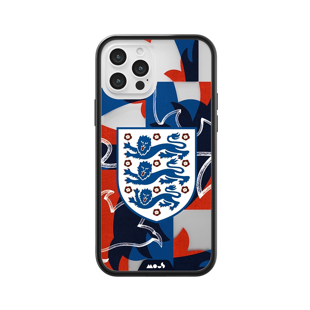 Coque Football Angleterre Euros 2024 Accessoires Football Three Lions Footy | iPhone 12 Pro MaxiPhone 12 Pro