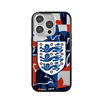 Coque Football Angleterre Euros 2024 Accessoires Football Three Lions Footy | iPhone 14 ProiPhone 14 Pro MaxiPhone 13 Pro MaxiPhone 13 Pro