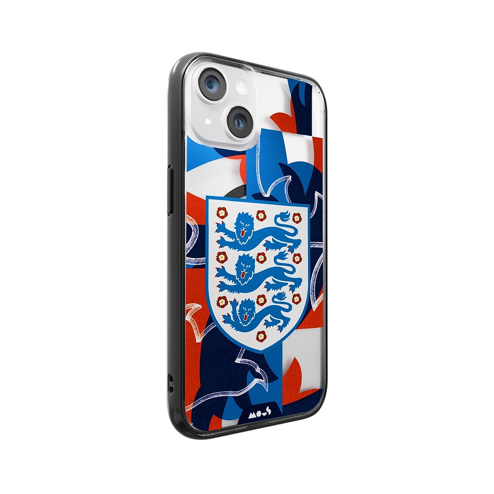 Coque Football Angleterre Euros 2024 Accessoires Football Three Lions Footy | iPhone 14iPhone 14 PlusiPhone 13 miniiPhone 13