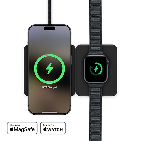 Matte Black 2 in 1 Fast Charging Set