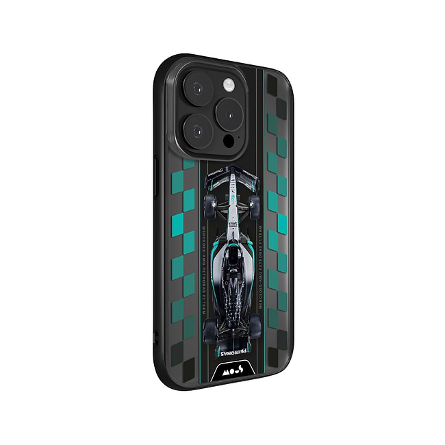 W16 Handy-Schutzhülle - Clarity MagSafe x Mercedes - AMG PETRONAS F1 Team