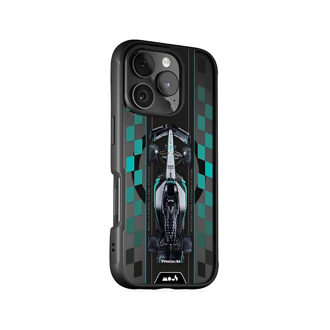 W16 Protective Phone Case - Clarity MagSafe x Mercedes - AMG PETRONAS F1 Team
