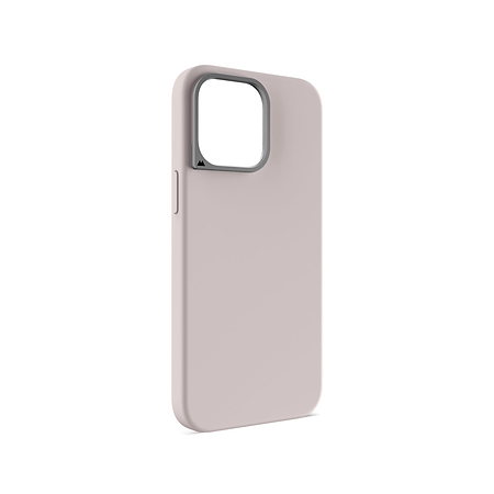 MagSafe®-kompatible fliederfarbene Silikon-Telefonhülle - Minimalistisch