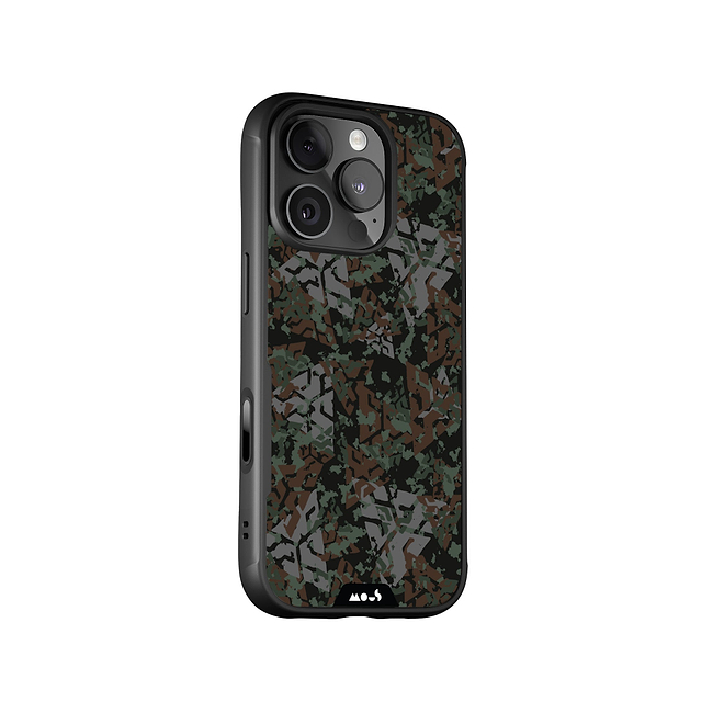 Woodland Camo Protective Phone Case - STORROR MagSafe