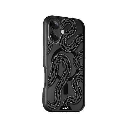 Shadow Mamba Protective Phone Case - Clarity MagSafe x Serpent