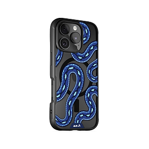 Blue Viper Protective Phone Case - Clarity MagSafe x Serpent