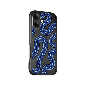 Blue Viper Protective Phone Case - Clarity x Serpent