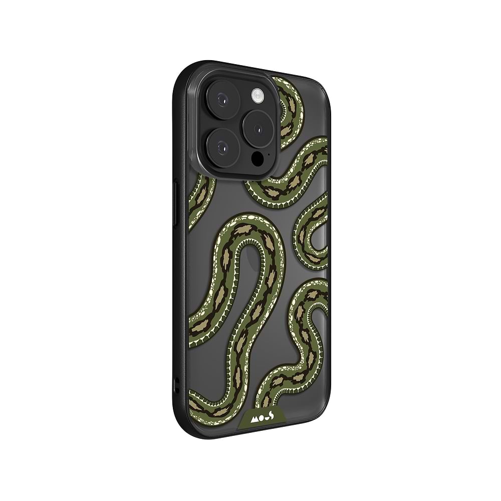 Green Tree Python Protective Phone Case - Serpent