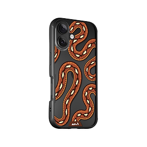 Scarlet Kingsnake Protective Phone Case - Clarity x Serpent