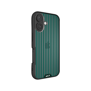 Evergreen Protective Phone Case - Clarity x Pinstripe
